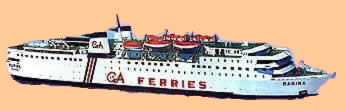 greek island ferry boats schedules free info