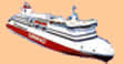 not to scale super fast ferry boat